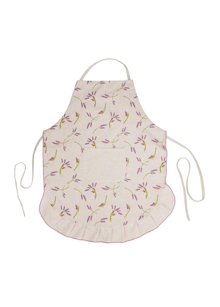 Фартук универсальный Лаванда бежевый 80% хлопок, 20% полиэстер Прованс Фартук универсальный Лаванда бежевый 80% хлопок, 20% полиэстер (304727572)