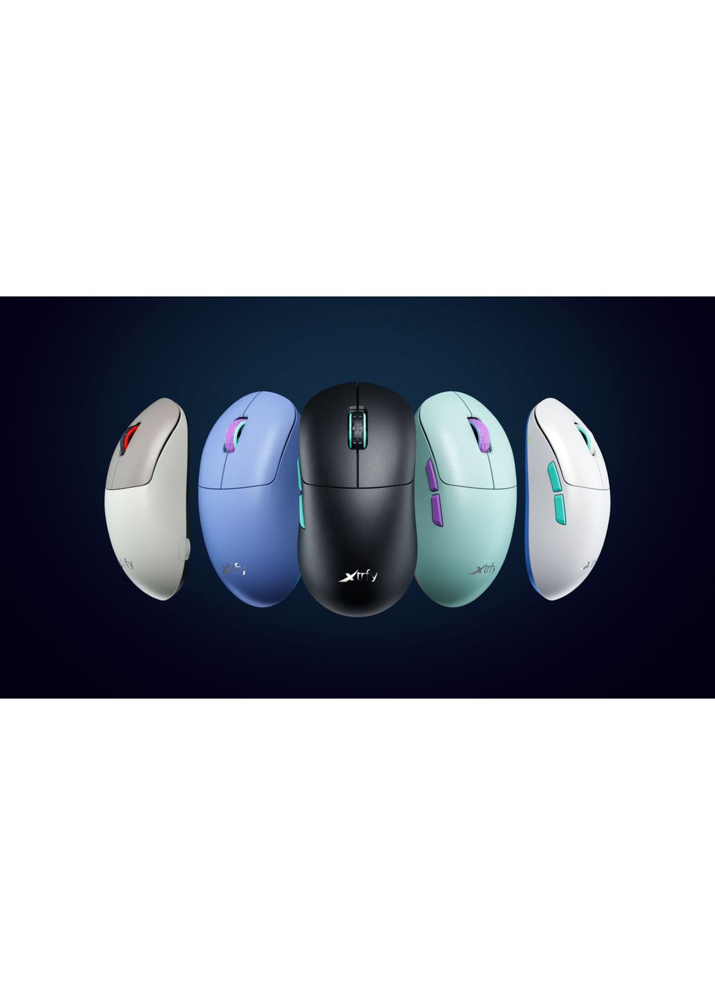 Миша Xtrfy M8, WL/USB-A, RGB, Cherry Xtrfy (362712670)