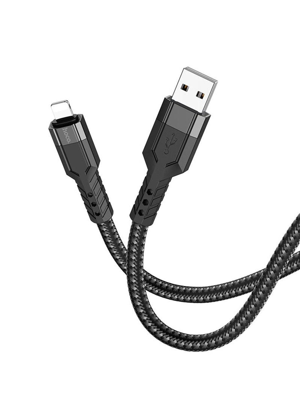 Дата кабель U110 charging data sync USB to Lightning (1.2 m) Hoco (291879711)
