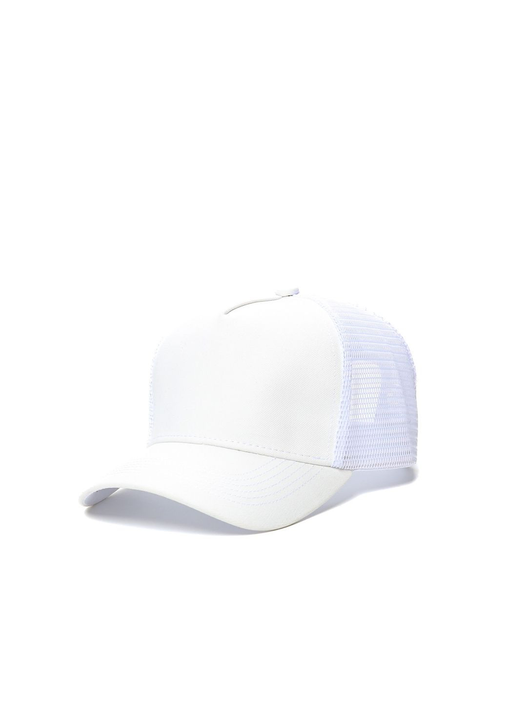 Бейсболка тракер мужская коттон белая ШАВИШ 808-553 LuckyLOOK 808-553М (342058058)