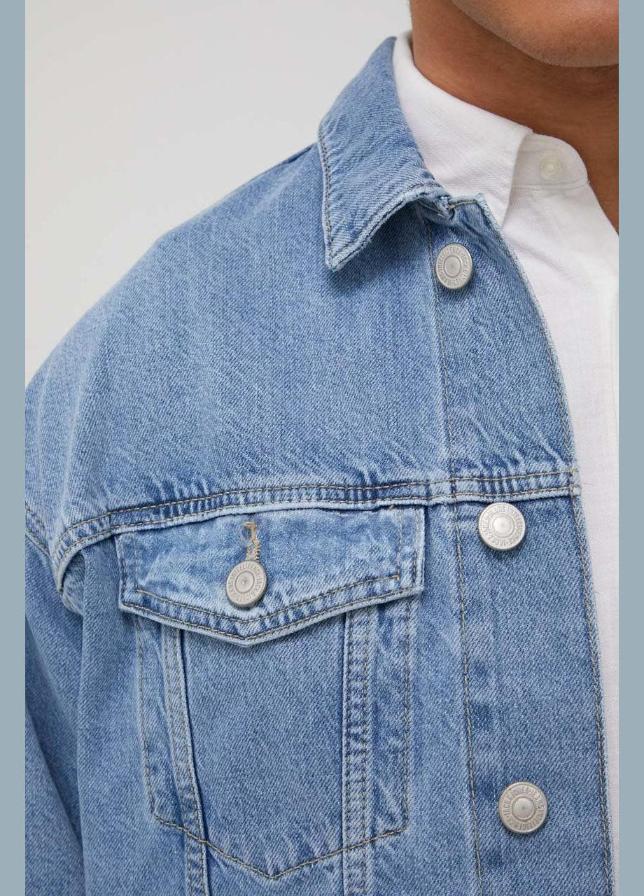 Голубая летняя джинсовая куртка JACK&JONES Jean DS CS 920