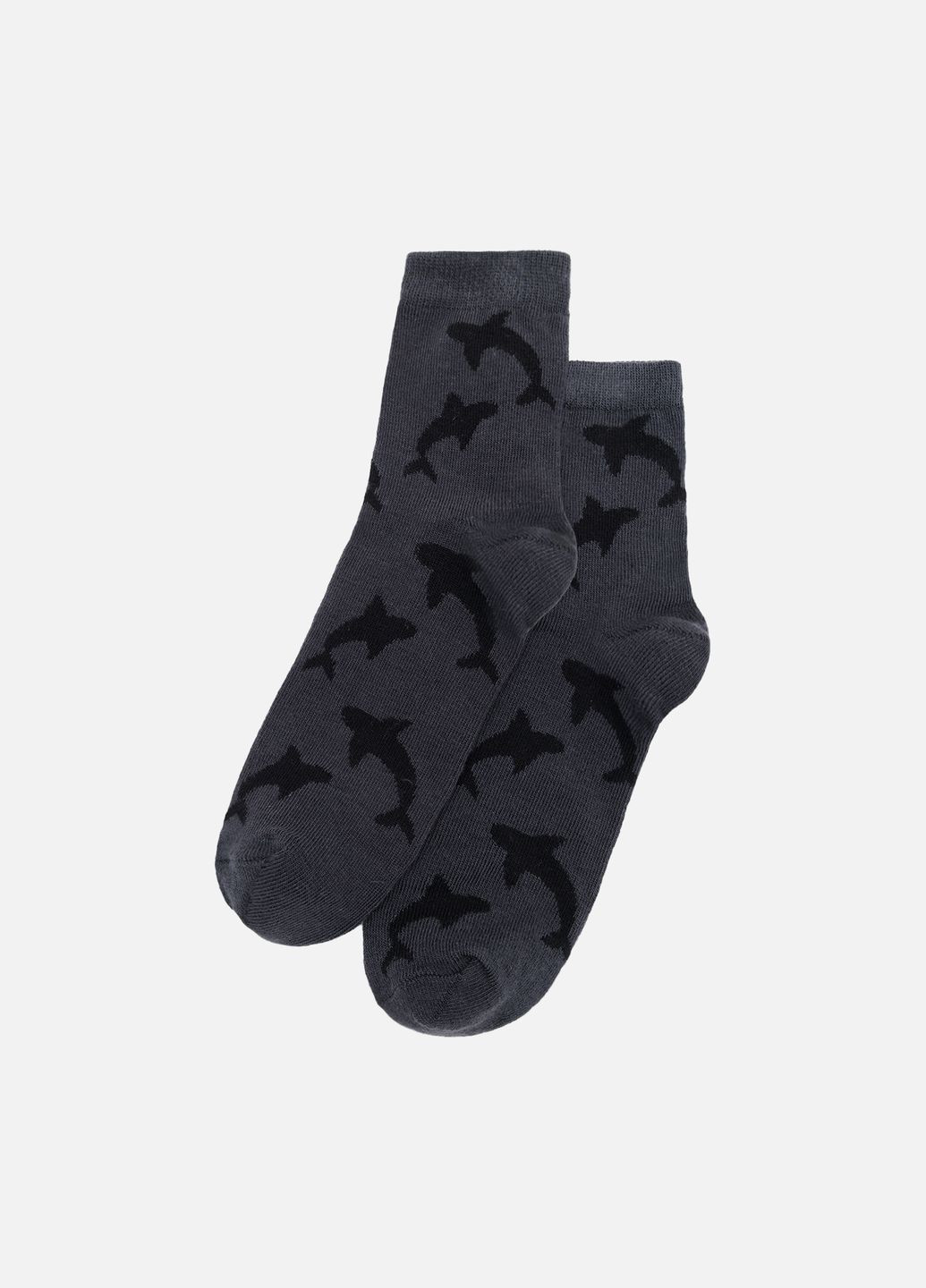 Шкарпетки для хлопчика колір темно-сірий ЦБ-00244169 Yuki (282925206)