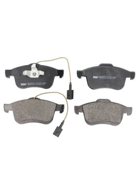 Колодки тормозные дисковые передние FIAT DOBLO 1.3D-2.0D 2010-;LANCIA DELTA III 1.9 JTD, 2.0 JTD 09/08- FDB4951 Ferodo (361636777)