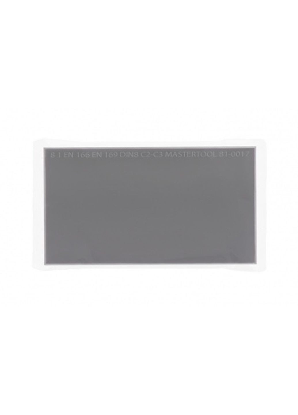 Стекло защитное для маски сварочного крепкое 52 x 102 мм (2 шт.) Mastertool (332203744)