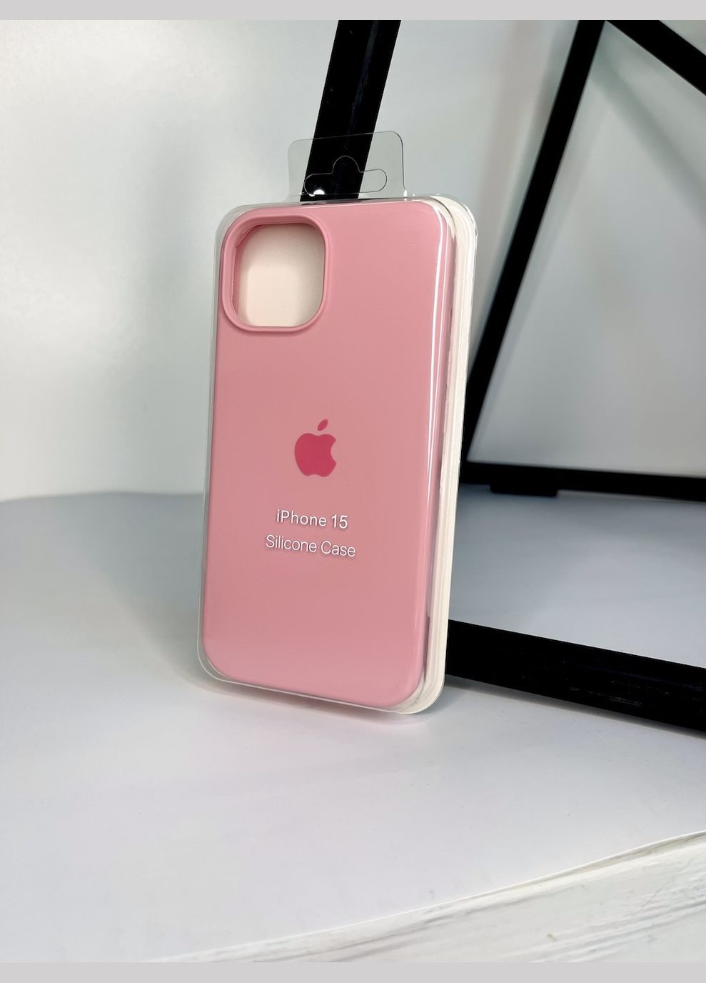 Чехол на iPhone 15 Открытая камера, закрытый низ на айфон silicone case на apple айфон Brand iphone15 (294092095)