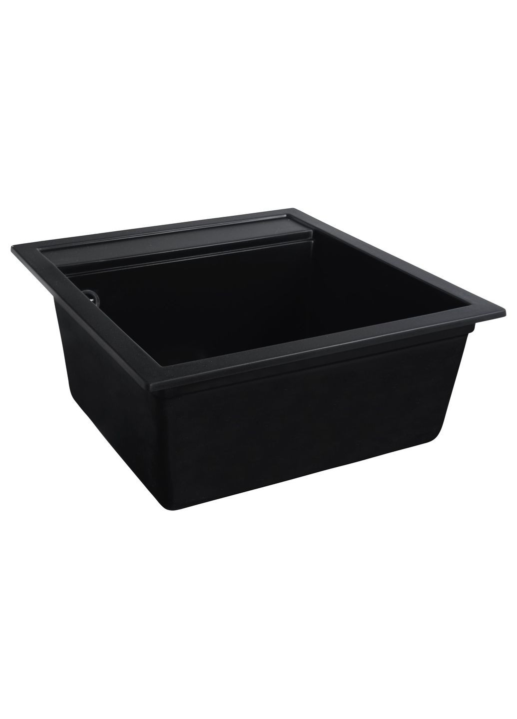 Гранитная мойка для кухни FIESTA 5149 матовая Черная Valeso (357494699)