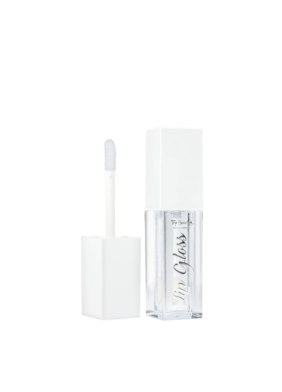 Блиск-бальзам для губ White з натуральними оліями, 5 мл Top Beauty (302723571)