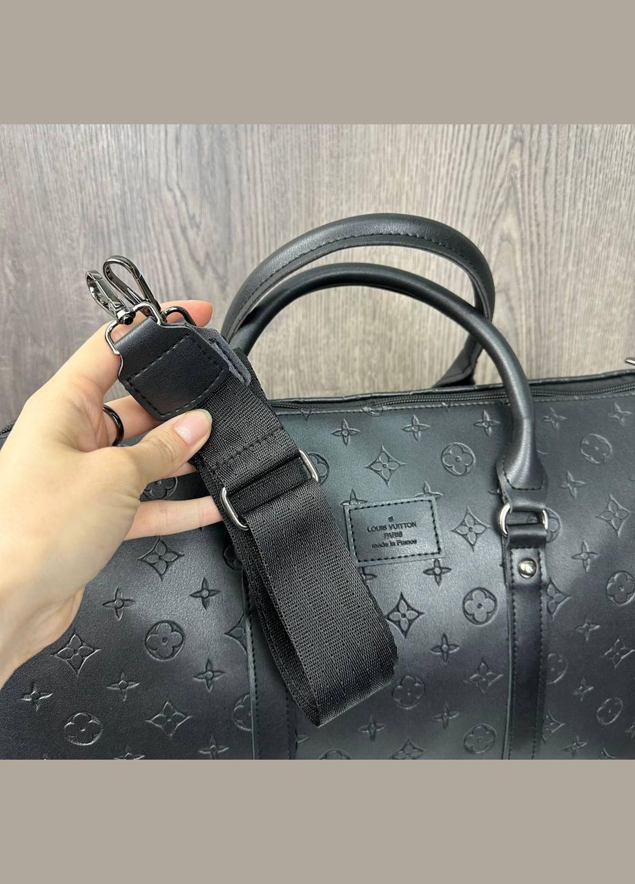 Міська Чоловіча сумка велика та містка для ручної поклажі Чорний No Brand (301212139)