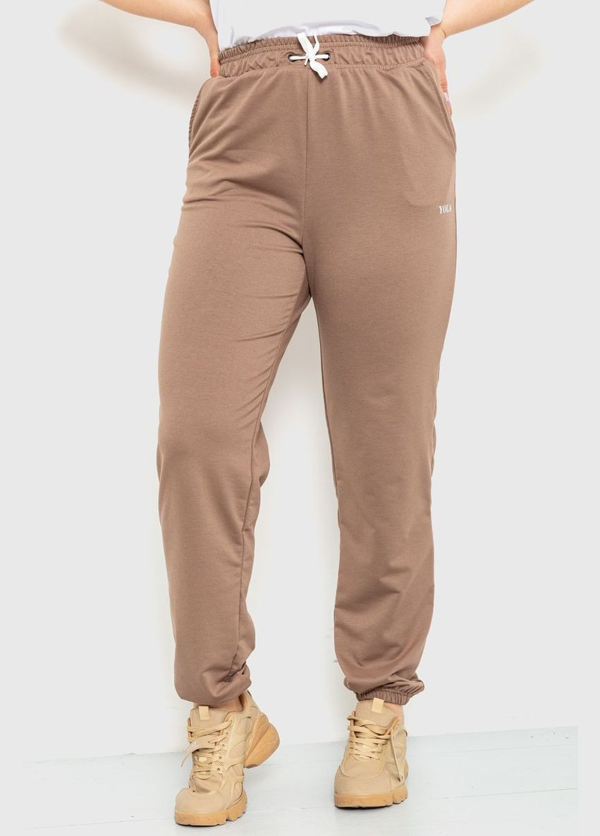 Спорт штани жіночі демісезонні, колір хакі, 129R1488 Ager (292130741)