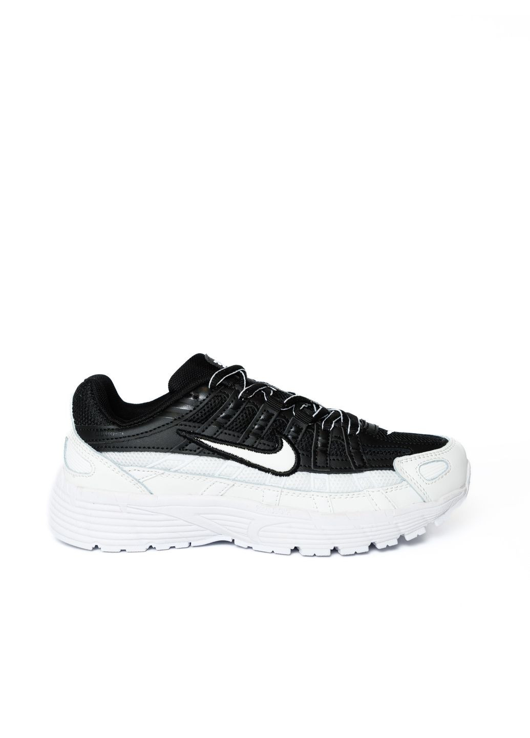 Чорно-білі всесезонні кросівки nike nd No Brand P-6000 White Black
