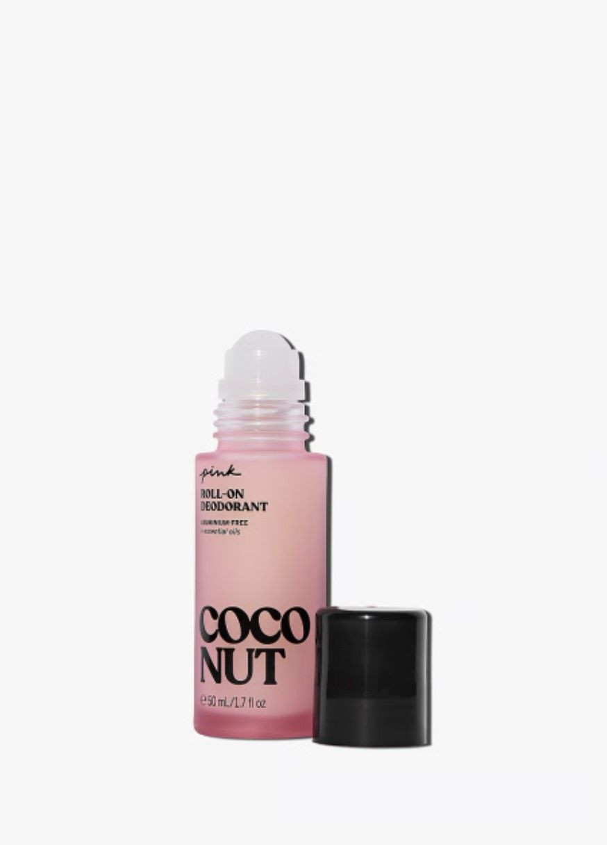 Дезодорант кульковий Victoria’s Secret Roll-on deodorant Coconut 50 мл Pink (290147843)