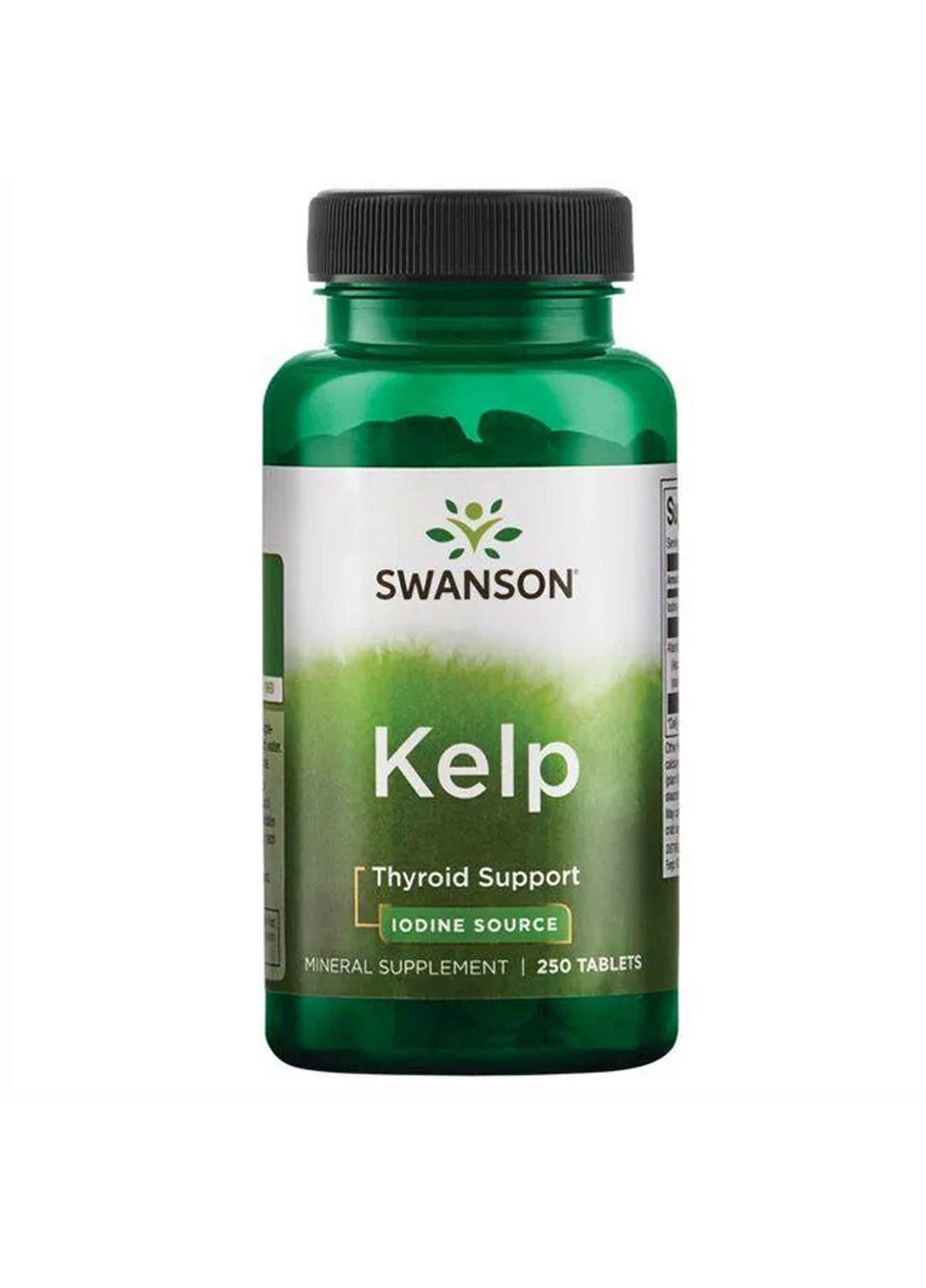 Витамины и минералы Kelp Iodine Source 225 mcg, 250 таблеток Swanson (315874372)
