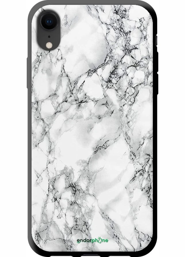Чохол на iPhone XR Мармур білий "4480b-1560-70447" Endorphone (373629336)
