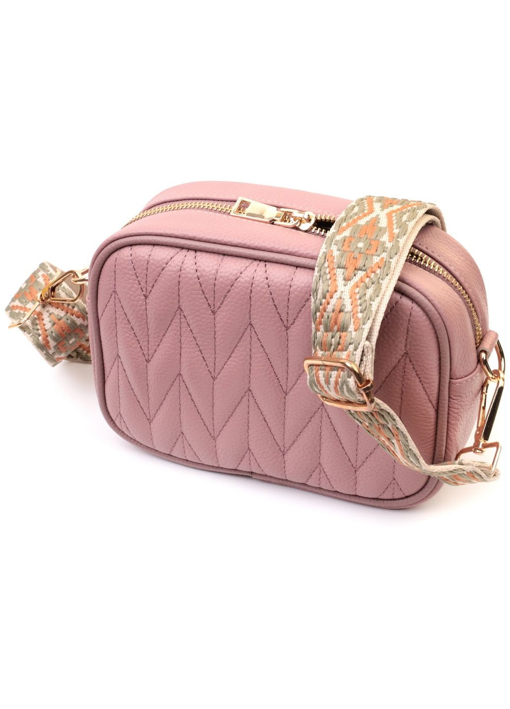 Жіноча шкіряна сумка 20,5х14,5х7,5 см Vintage (315870078)