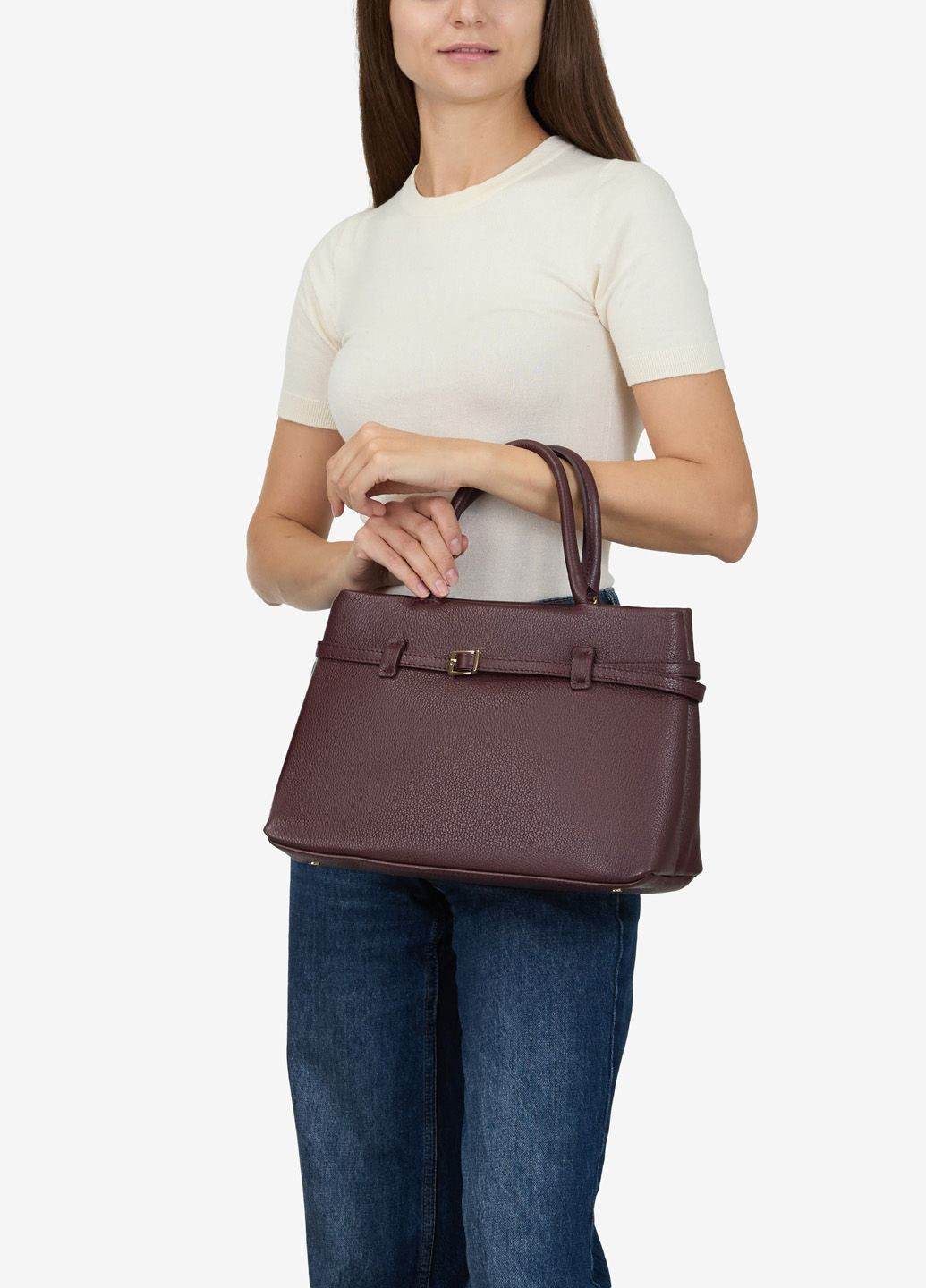 Сумка женская кожаная тоут большая Tote Regina Notte (364673937)