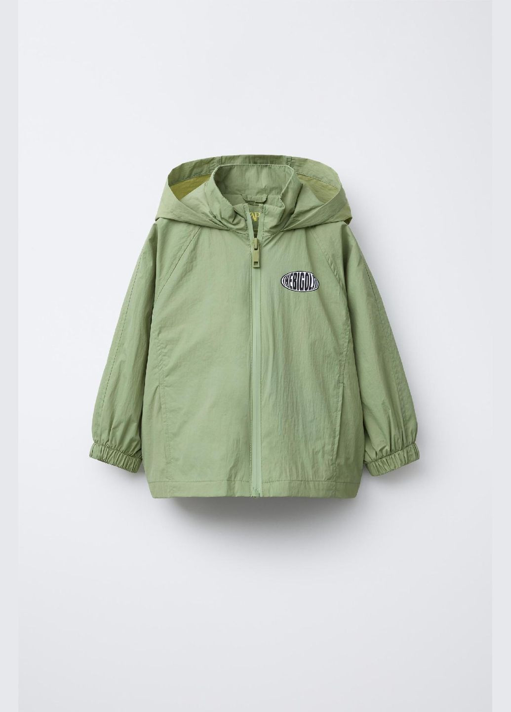 Светло-зеленая демисезонная ветровка Zara
