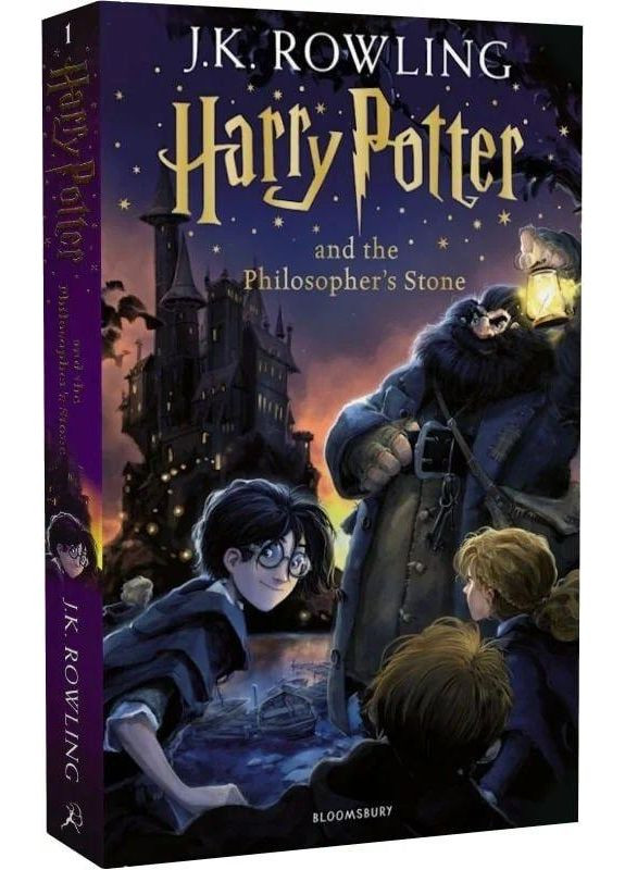 Книга Harry Potter and the Philosopher's Stone, Гарри Поттер и Философский камень, на английском языке No Brand (359370160)
