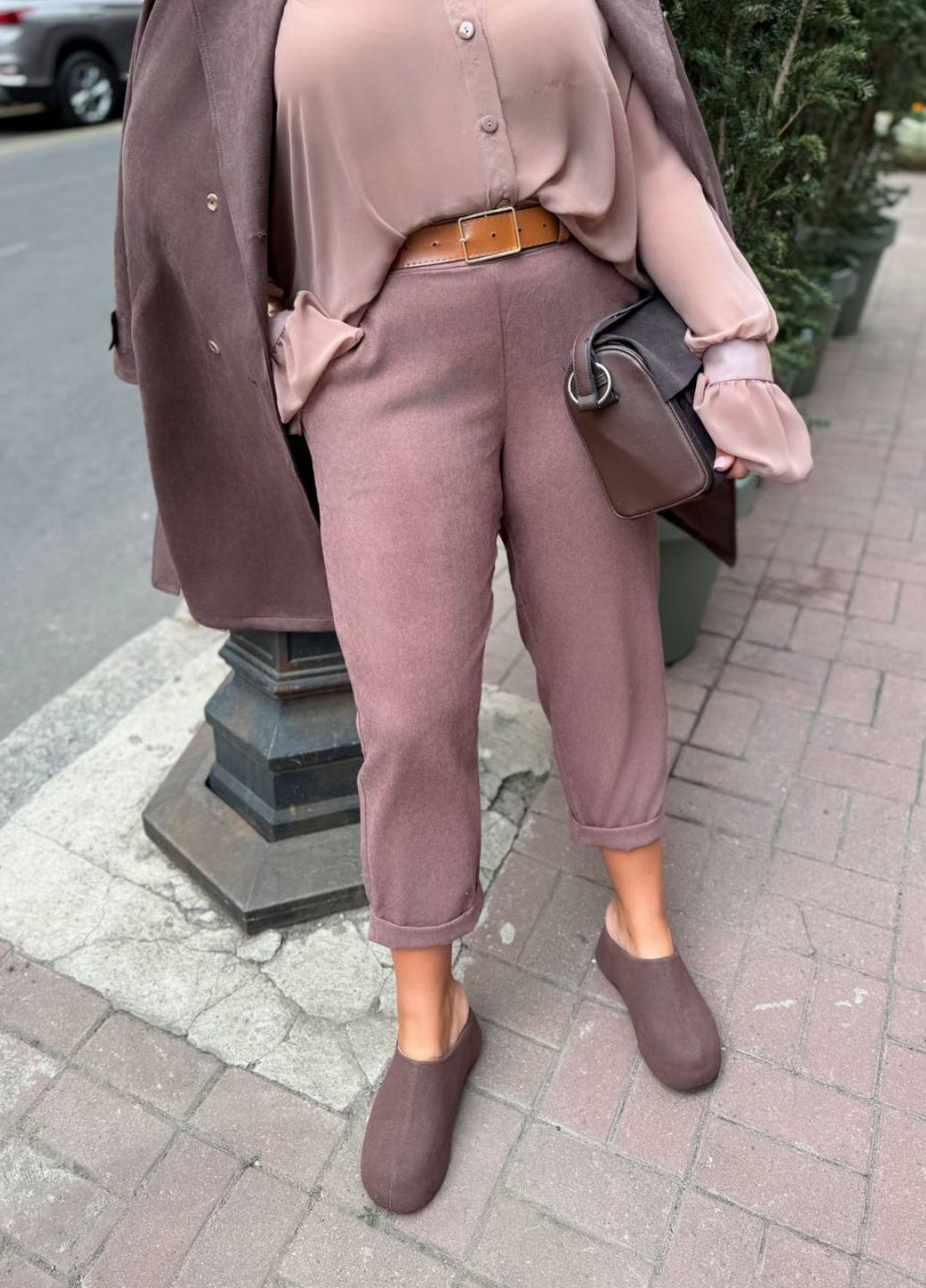 Вкорочені класичні штани Allthings (360907428)