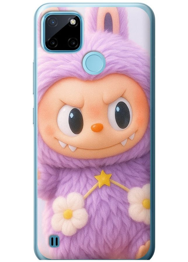 Силіконовий чохол 'Лабубу' для Endorphone Realme C25Y (342123658)