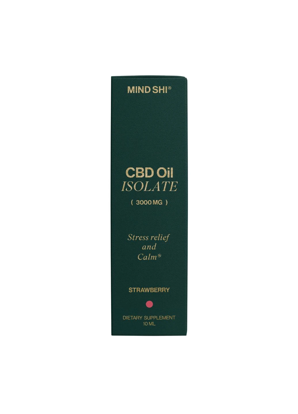 CBD Oil Isolate 3000 mg Клубника - 10 мл Mind Shi (385919155)