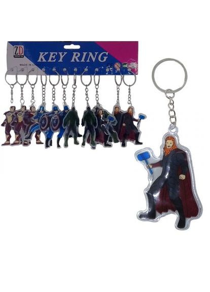 Набор брелок "Супергерои" (12 шт) MIC (361424502)