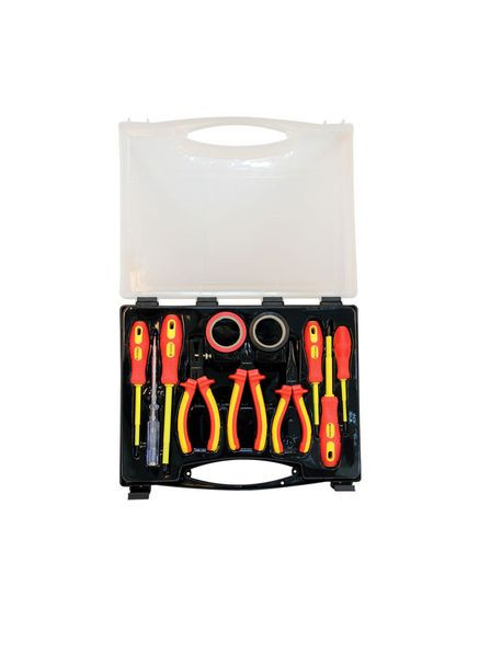 Набір інструментів в кейсі 11 предметів [t009009] e.tool.set.8000.11 E.NEXT (359379689)