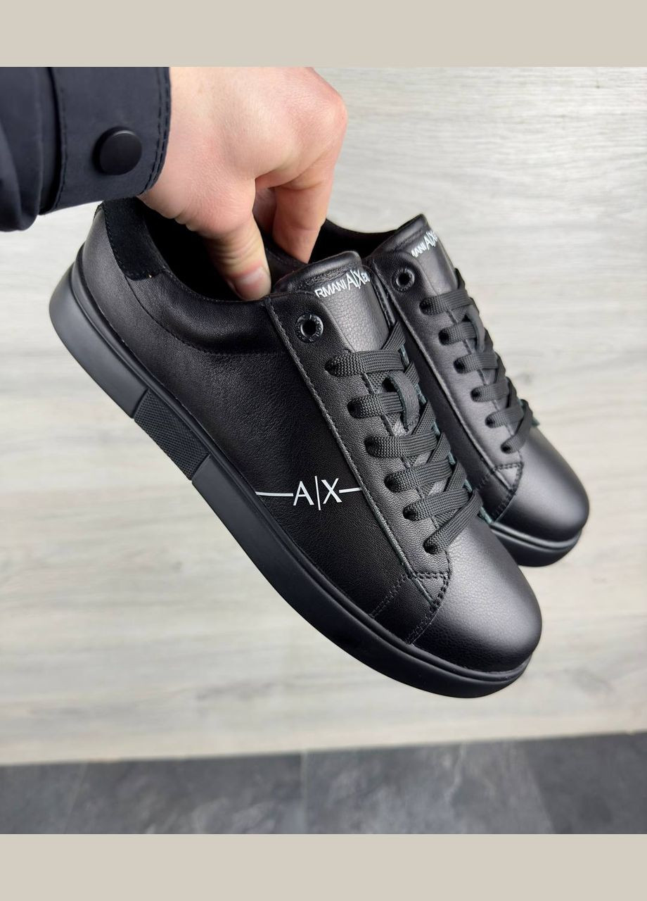 Черные мужские кеды No Brand