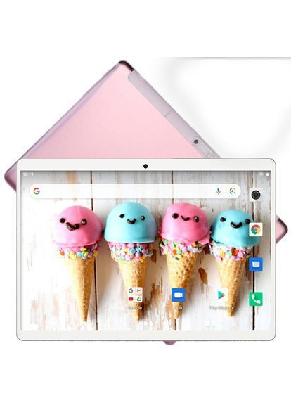 Планшет і чохол з Bluetooth клавіатурою S 464 LTE 4GB/64GB IPS 10.1" Pink (1391) Hoozo (372806125)