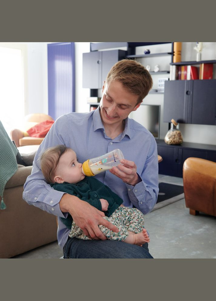 Пляшечка для годування EMO PP, 270 мл, 0-12 міс, білий () Bebe Confort 3102201970 (335030409)