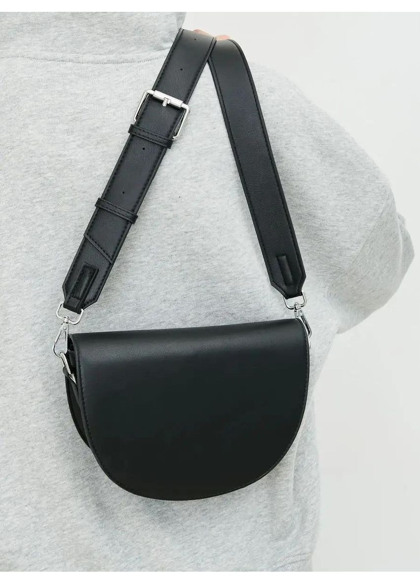 Жіноча сумка крос-боді 02649 сідло на ремінці No Brand (349442181)