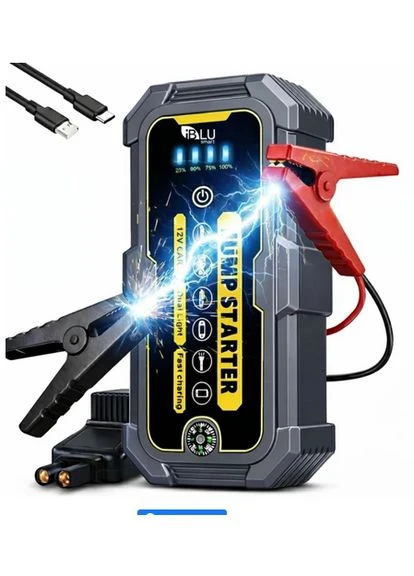 Пуско-зарядное устройство для авто Jump Starter A1 1500A 22200mWh с LED-дисплеем и Type-C Power (390089424)