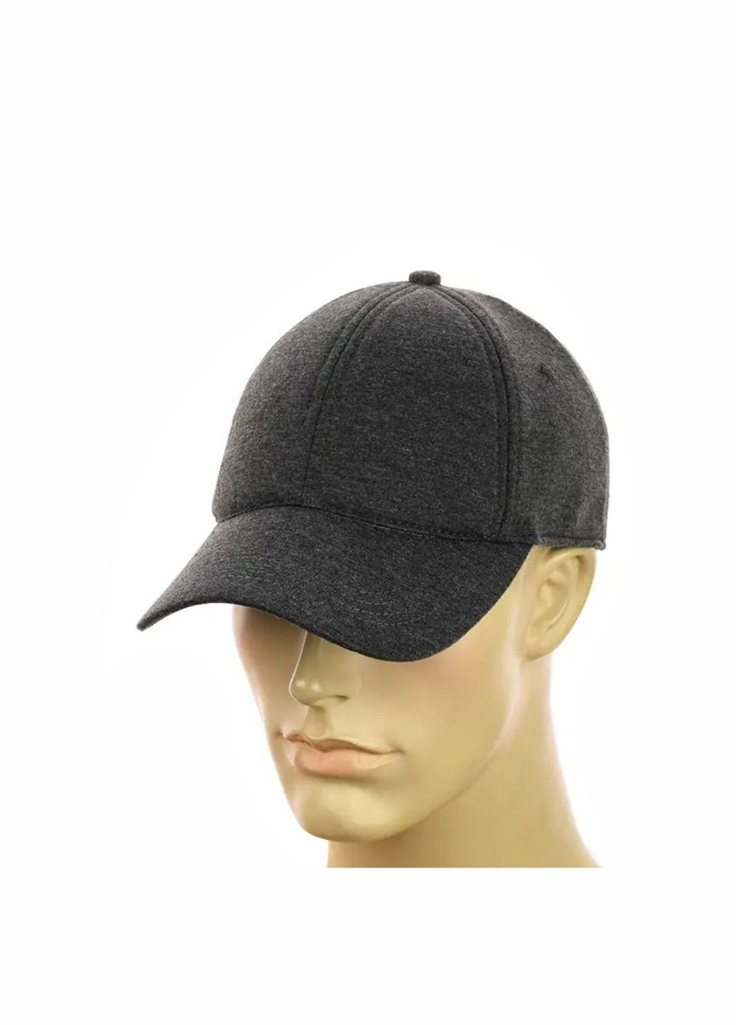 Трикотажная мужская кепка на резинке без логотипа No Brand чоловіча кепка закрита (278279344)
