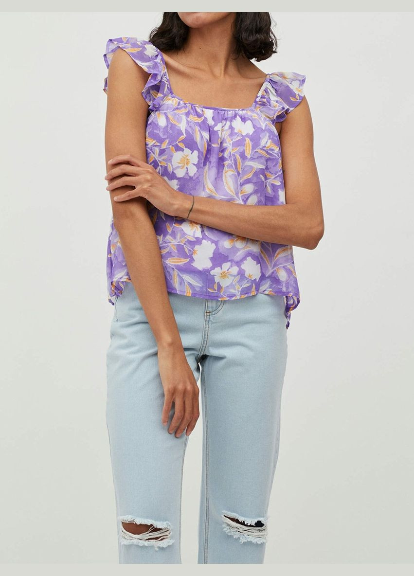 Фиолетовая блуза Vila