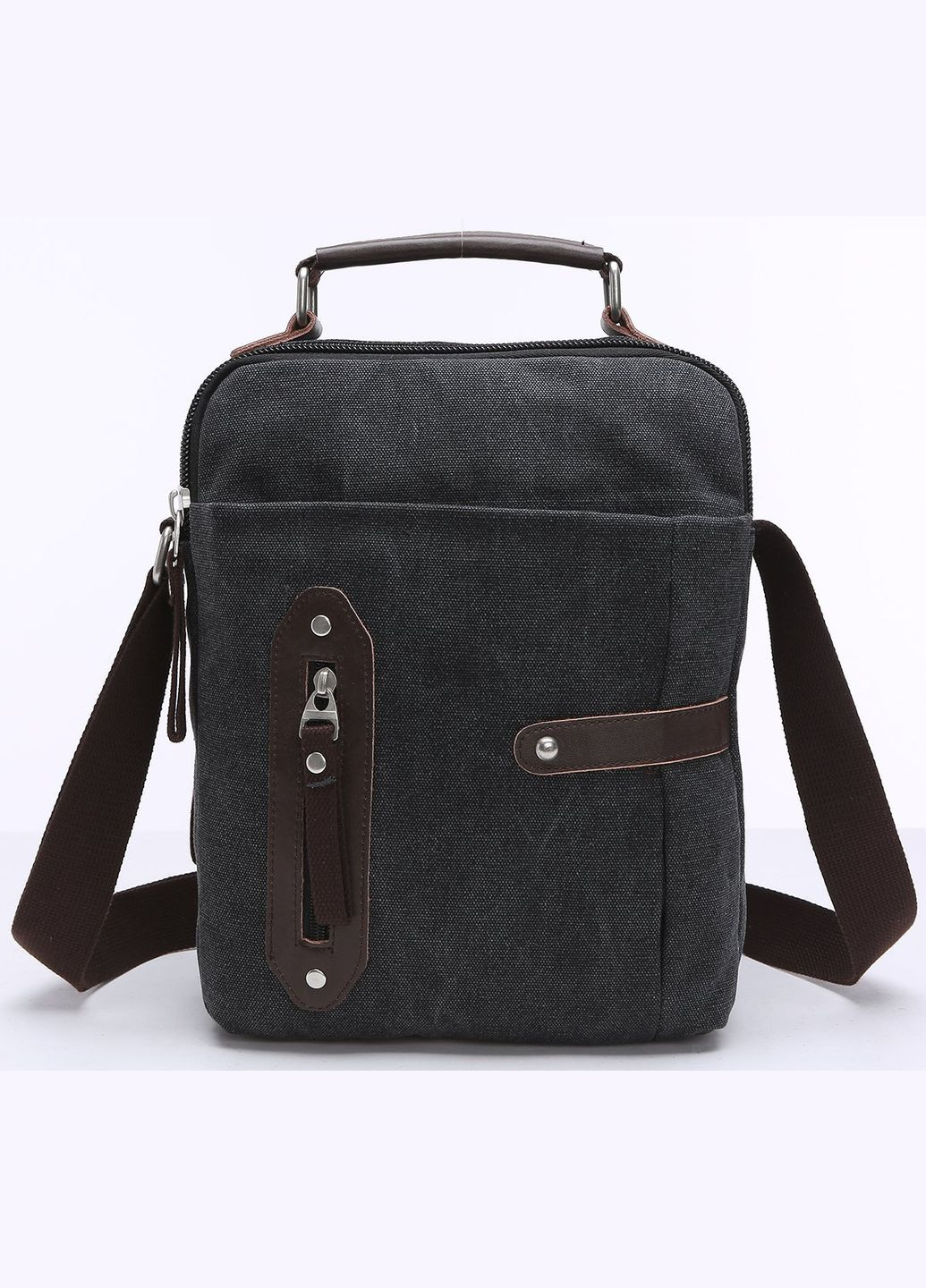 Сумка мужская через плечо 20079 Черный Vintage (302008112)