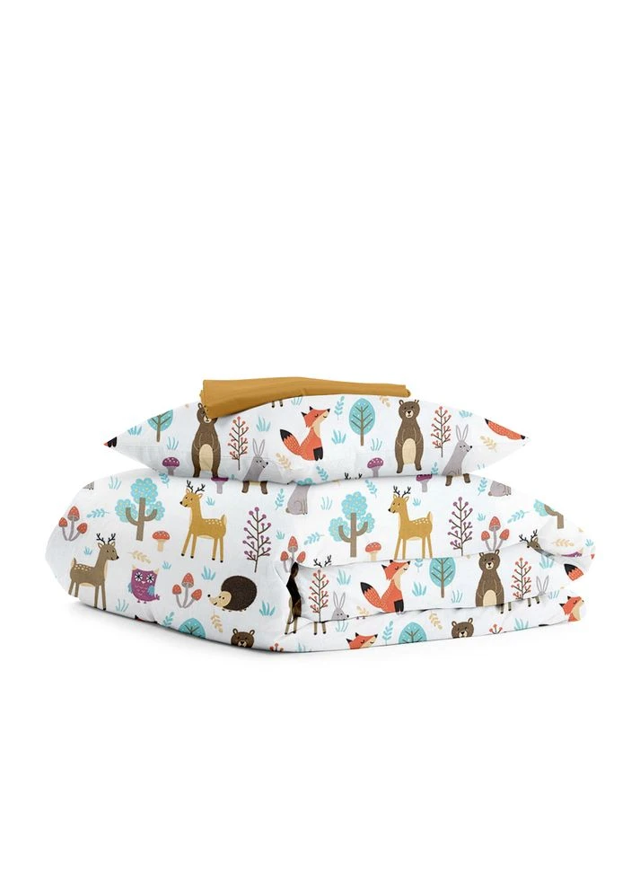 Детское постельное белье в кроватку COLORFUL ANIMALS CS1 (4822052108239) Cosas (392572933)