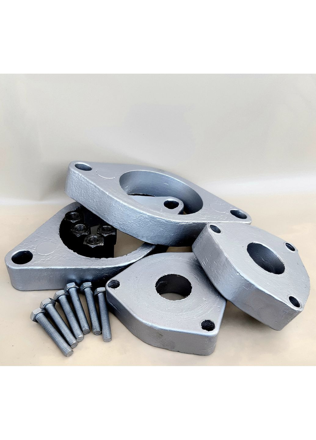 Проставки для Almera Classic 2006-2012 для збільшення кліренсу комплект зад і перед висота 30 мм No Brand (371993177)