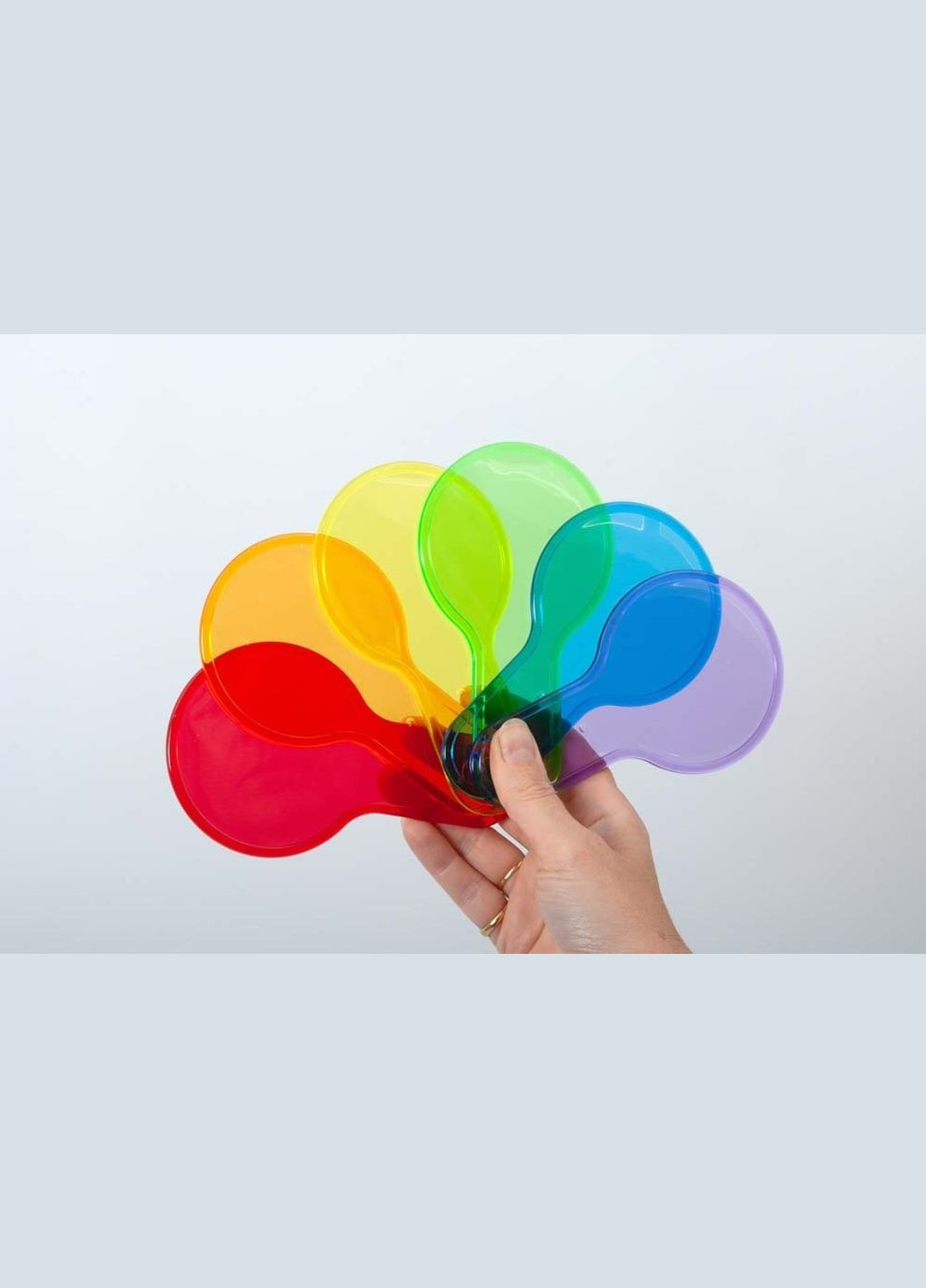 Кольорові лопатки для змішування кольорів (6 шт.) color paddles set Tickit (342374279)