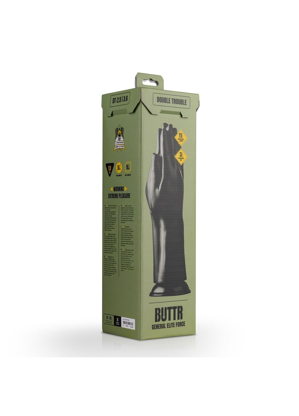 Анальна пробка - Double Trouble Fisting Dildo BUTTR (369948991)