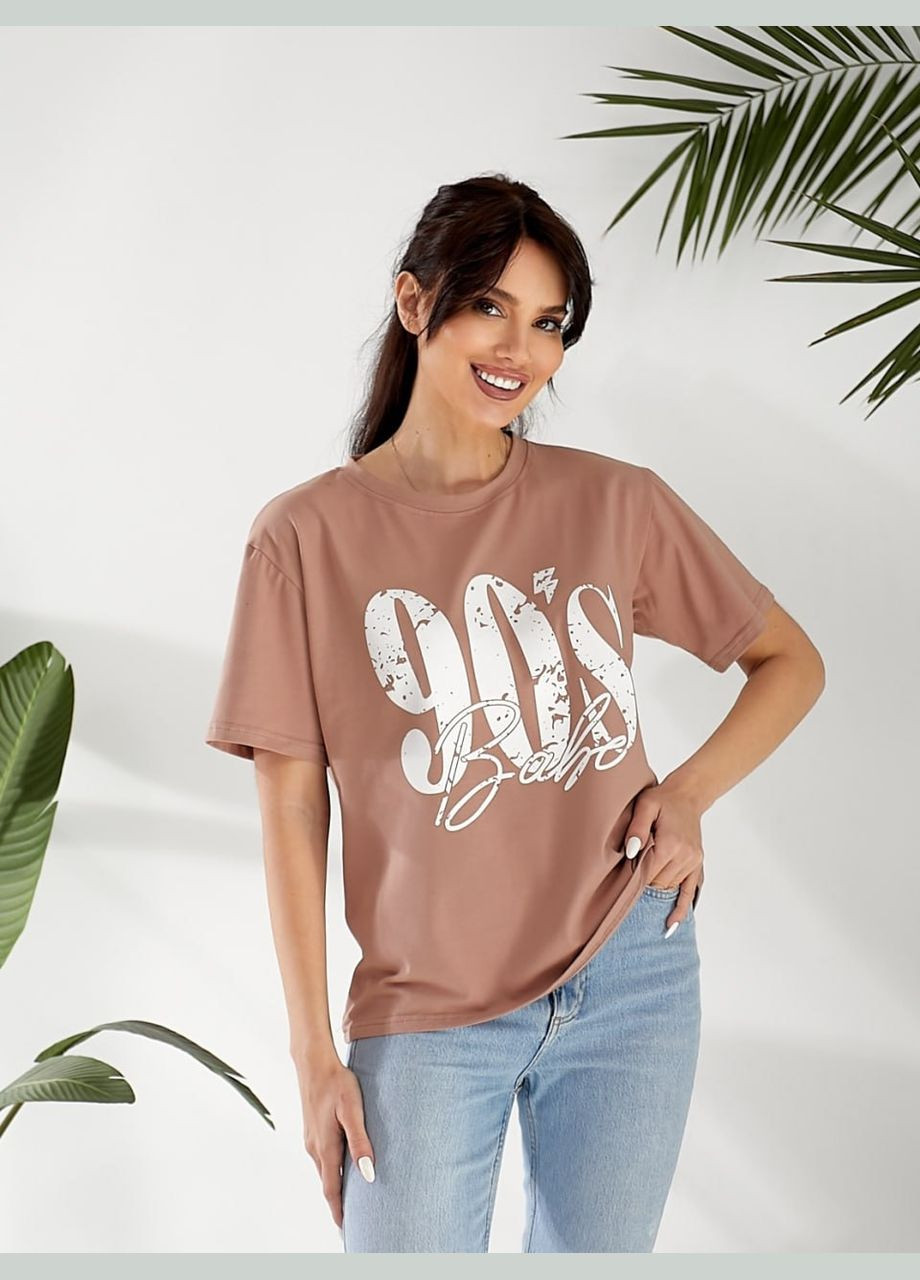 Жіноча футболка з принтом Avanti - (341491673)