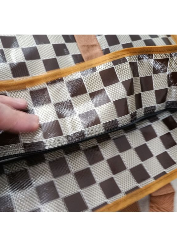 Сумка господарська велика 50х30х20 см щільна неткана 30 літрів (C5463-30) No Brand (370955340)