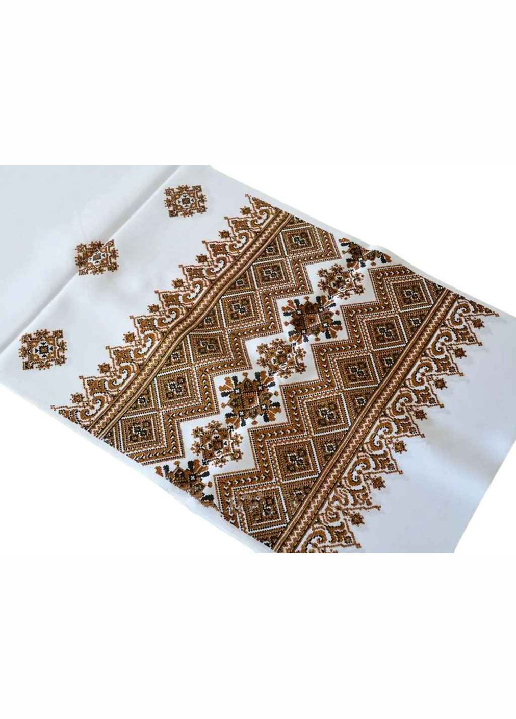 Рушник з орнаментом 2м коричневі рсо20-12б/336 Хустки-опт (357224676)