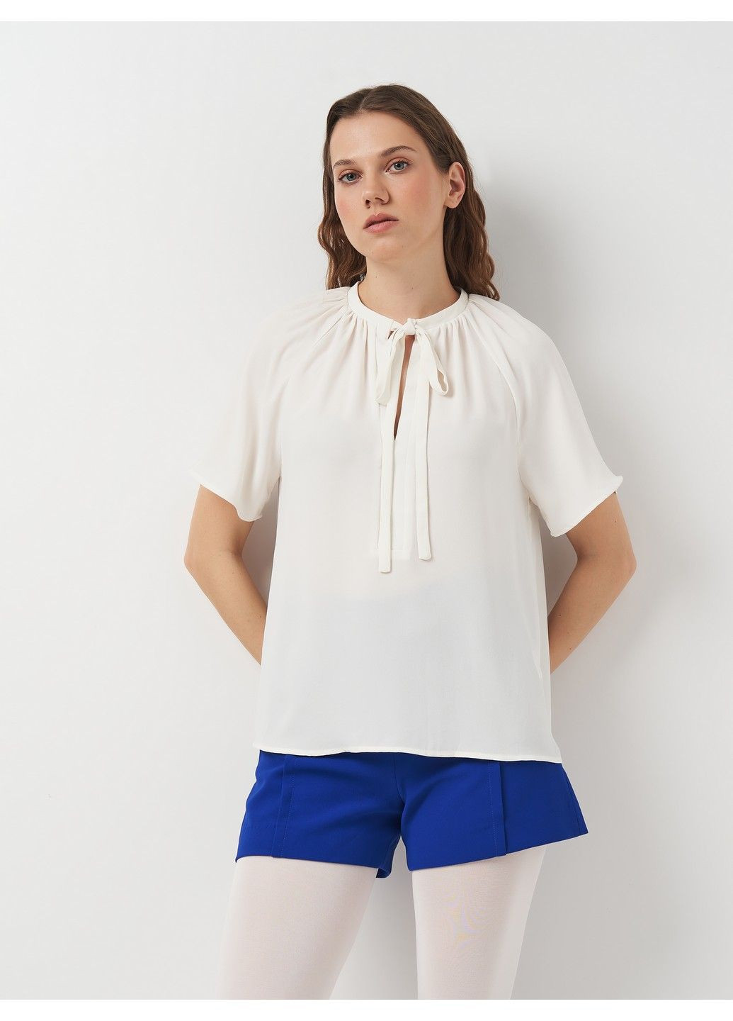 Белая блуза H&M