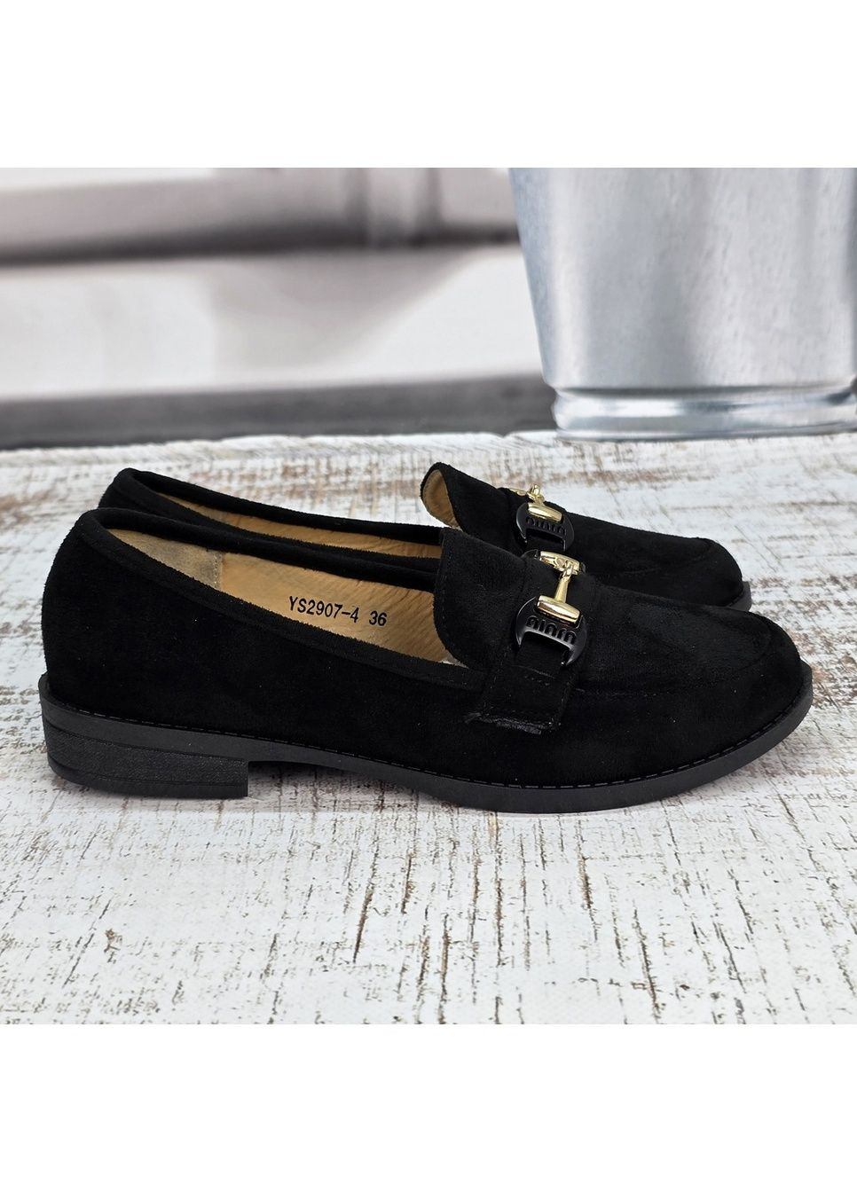 Dual Туфли женские черный з искусственная замша, — демисезон (360897952)