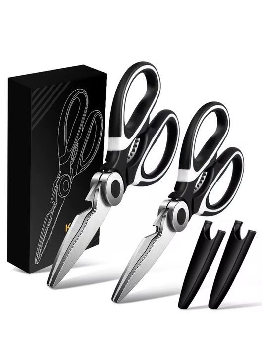 Набор ножниц кухонных с чехлом с нержавеющей стали No Brand (329741693)