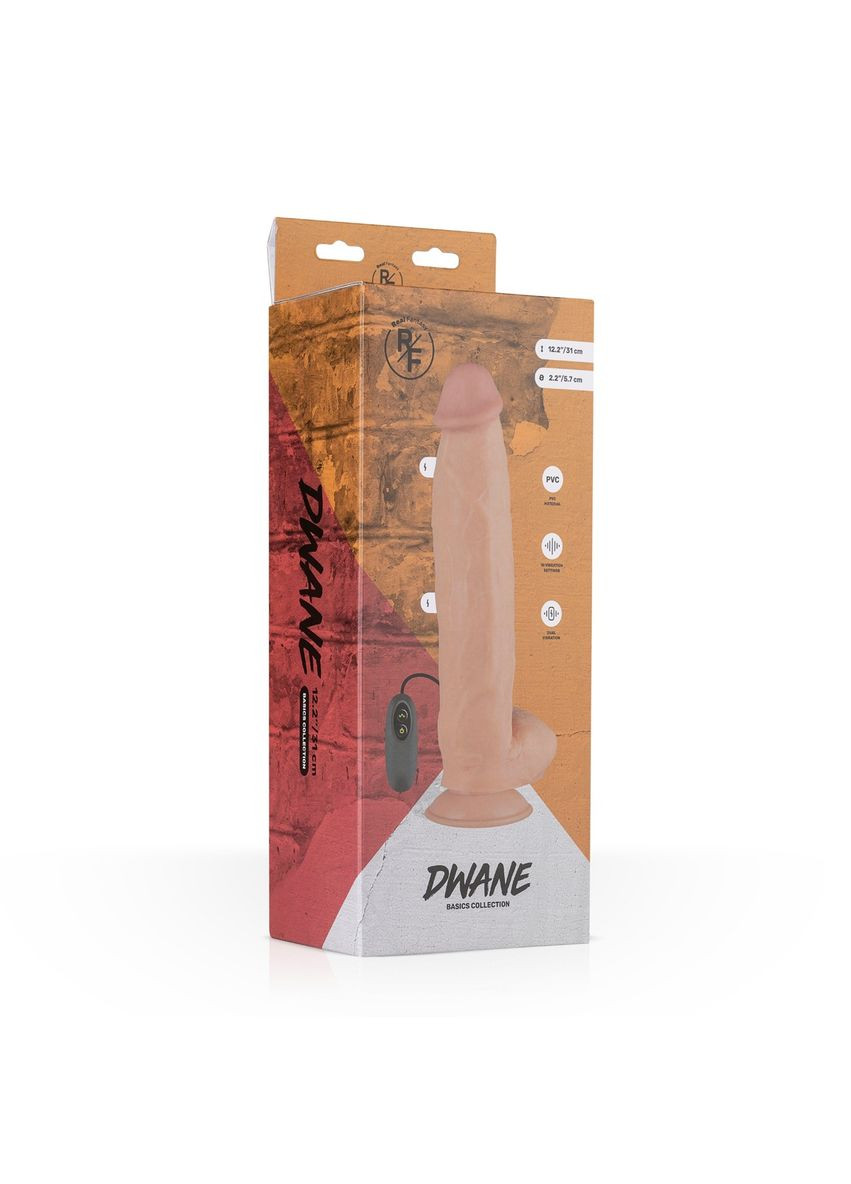 Реалістичний вібратор Dwane – 31 см Real Fantasy (298936234)