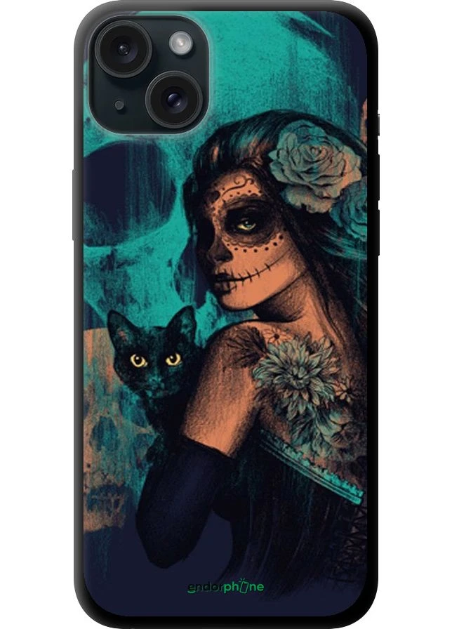 Чехол на iPhone 15 Plus Fantasy girl "4133b-3097-70447" Endorphone (365734079)