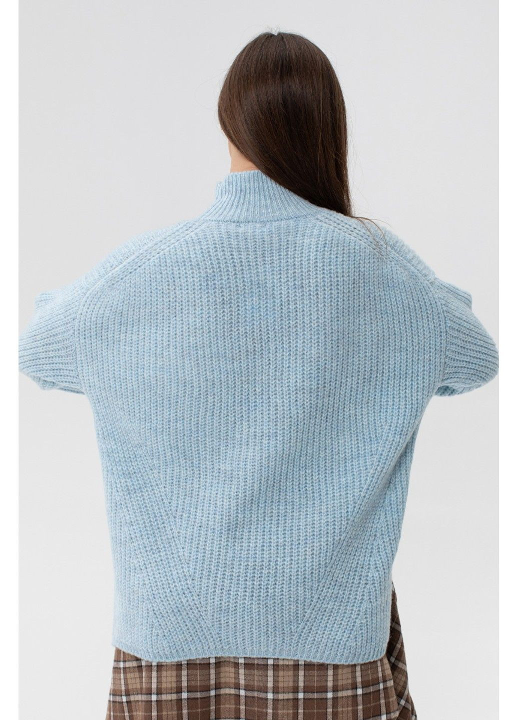 Голубой демисезонный свитер s1027 Sewel