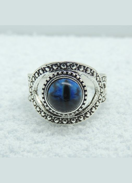 Мистическое кольцо фиолетовый глаз дракона Draco Vis размер регулируемый Fashion Jewelry (292324247)