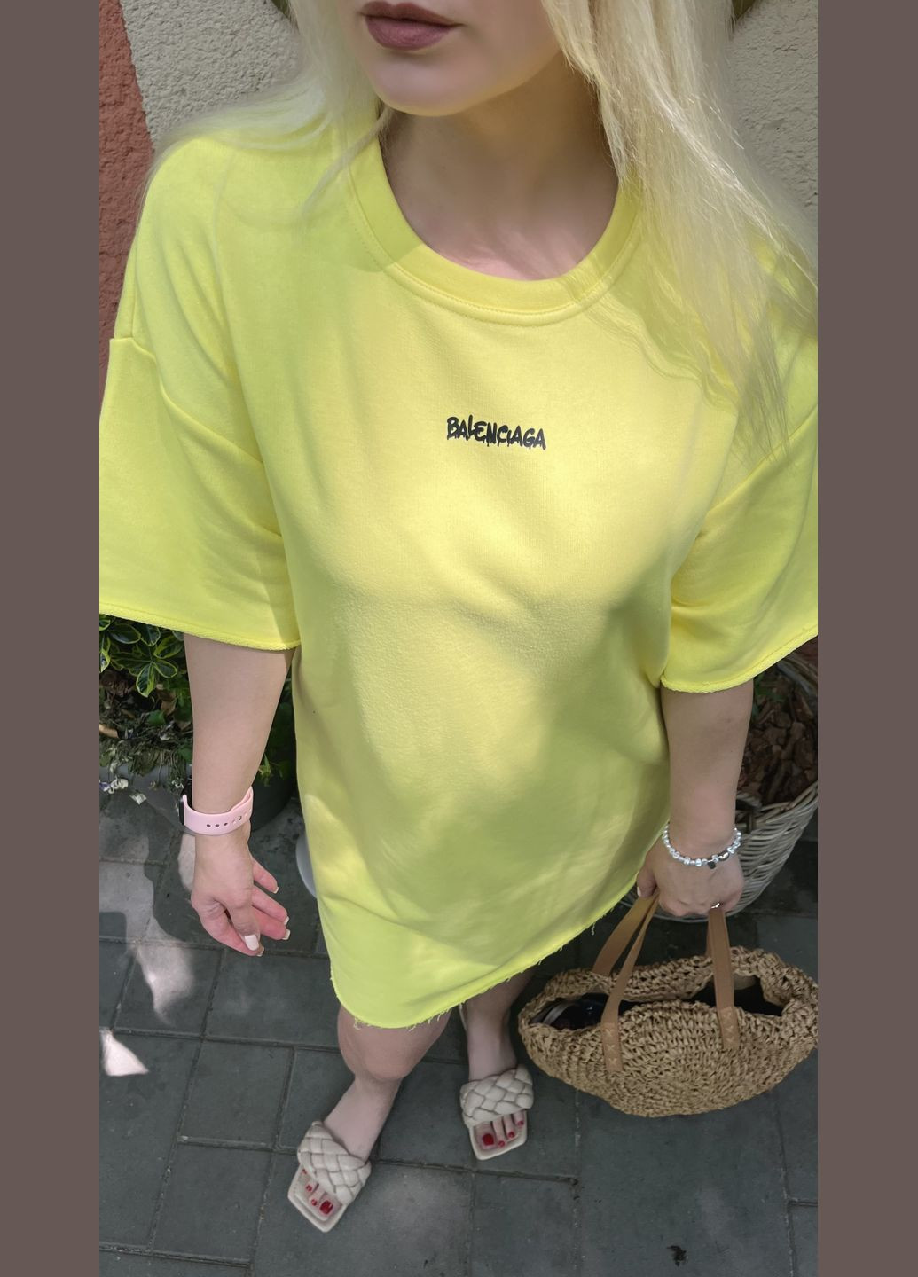 Желтое платье из турецкой петли пенье! не лохматится. не один год! No Brand