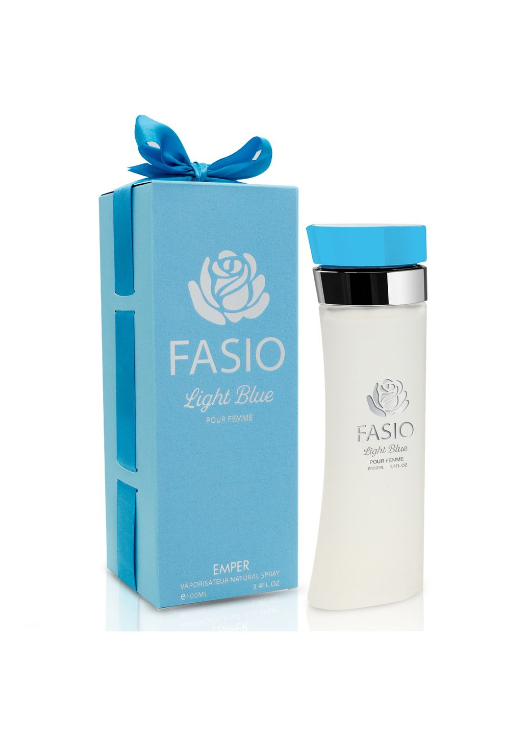 Парфюмированная вода женская Fasio Light Blue - 100 мл Emper (304287031)